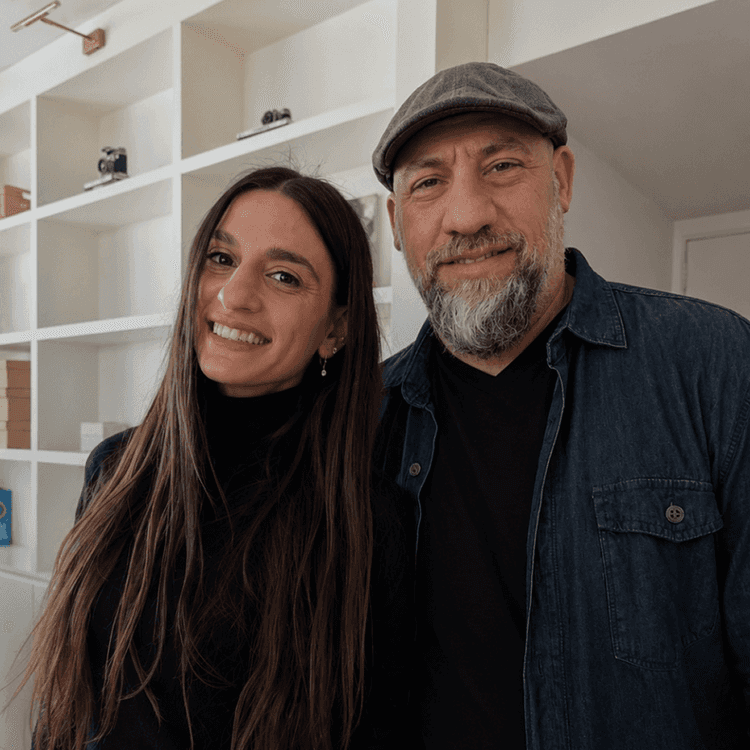 Diego Wapñarsky y Shirly Pizman